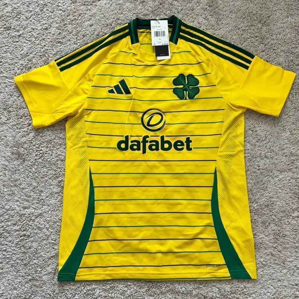 Adidas Glasgow Celtic FC 2024/2025 Away Soccer Jersey